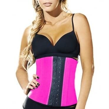 AVA® Waist Trainer Latex Training Korsetti - Vaaleanpunainen