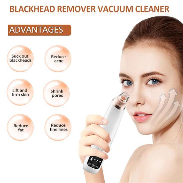 5-i-1 Blackhead Suction - Blackhead Remover / Pormasksug