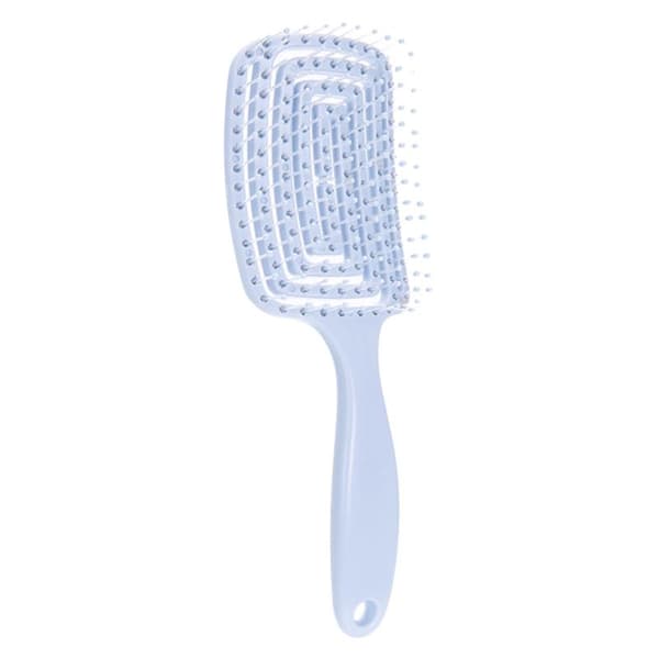 TBC Detangling Hårborste - Wet & Dry Hollow Brush - Blå