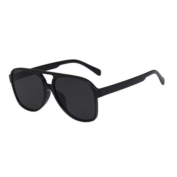 Retro Dubbelbåge UV-skydd Färgade Glas Läsglasögon för Män och Kvinnor +1.0~+6.0 Leopard Brown Lens Plano
