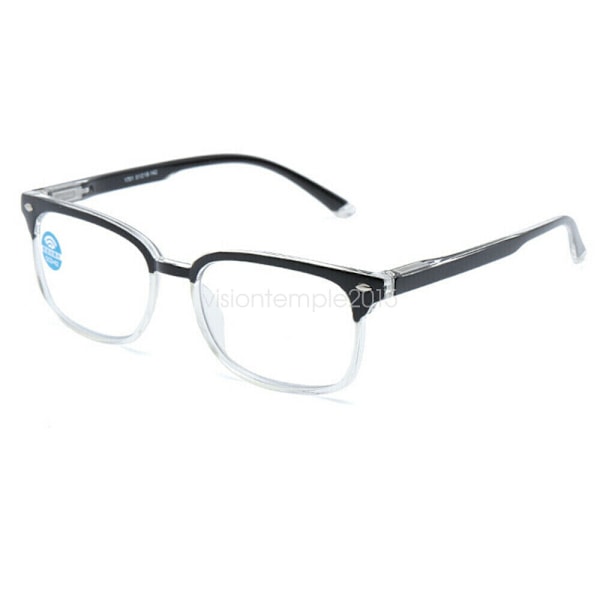 Trendiga Unisex Progressiva Läsglasögon Anti Blått Ljus +100 +200 +300 +3.00 strength