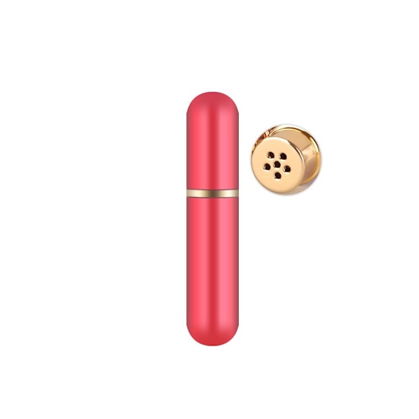 Färgade Aromaterapi Inhalatorer 5ml Tomma Rör För Eterisk Olja Red