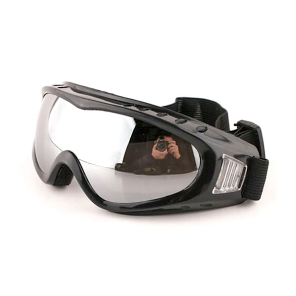 Vindtäta Snowboard Moto Cykel Barn Glasögon Barnskidglasögon black