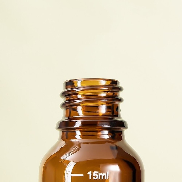 Eterisk Olja Droppflaska Droppflaska med Skala Flytande Pipettflaska 100ml
