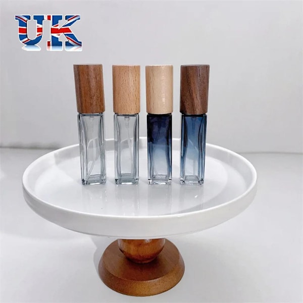 3 st Påfyllningsbara Parfymflaskor Glas Atomizer Flaska Resa Blue2 5ml