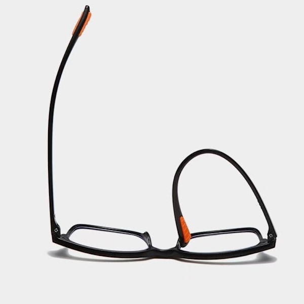Läsglasögon för män och kvinnor TR90 Unisex Grey +1.00 strength