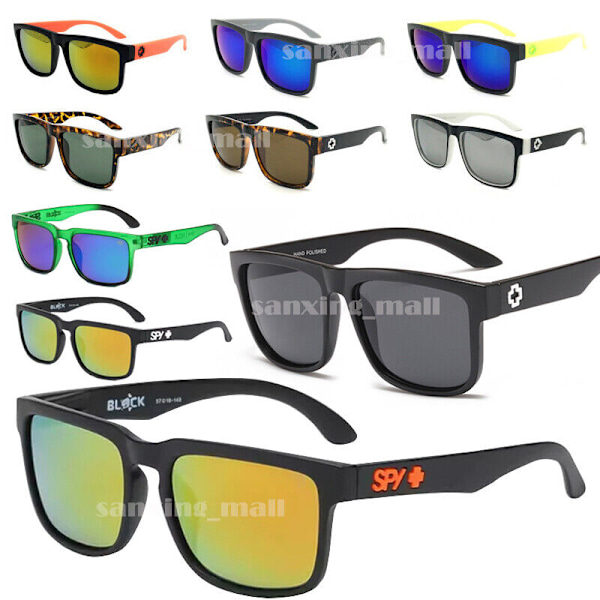 Retro SPY1 Dam Herr Ken Block Klassiska Cykel Sport Solglasögon UV400 Glasögon #17