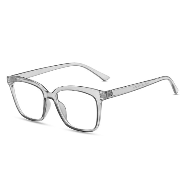 Fyrkantiga Fotokromatiska Läsglasögon Dam Förstoringsläsare Solglasögon C5 Grey +3.50 strength