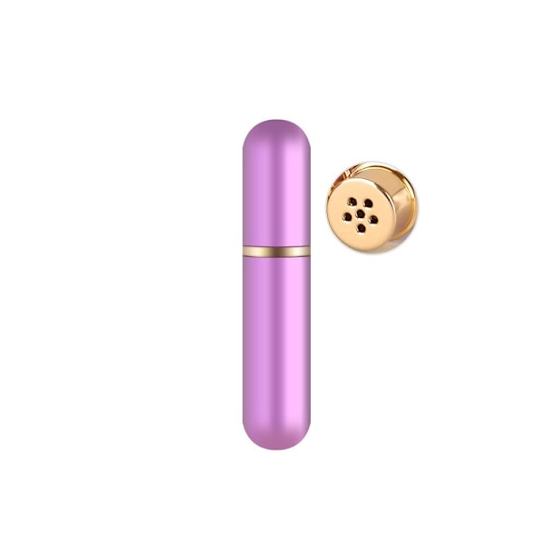 Färgade Aromaterapi Inhalatorer 5ml Tomma Rör För Eterisk Olja Purple