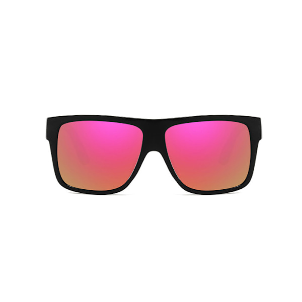 DUBERY Solglasögon för män och kvinnor, fyrkantiga polariserade, körning, sport, träskalmar #5 Pink
