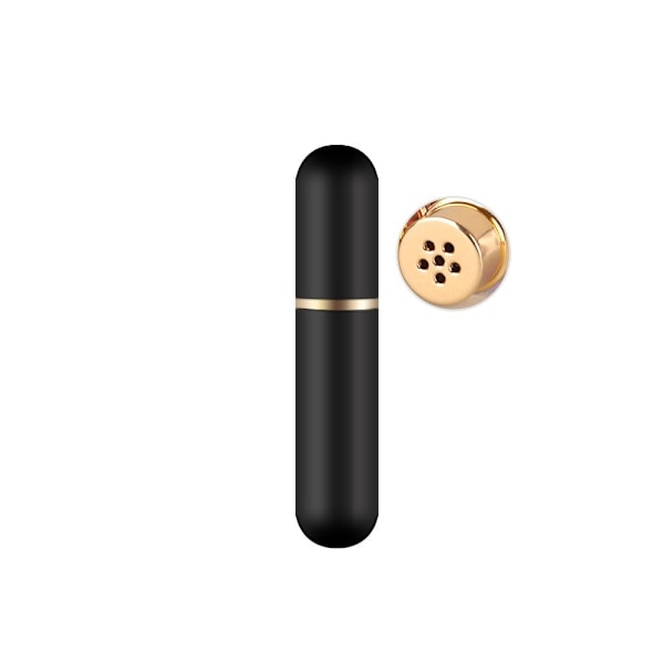 Färgade Aromaterapi Inhalatorer 5ml Tomma Rör För Eterisk Olja Matte Black