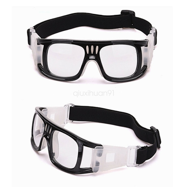 Trendiga Unisex Glasögon för Närsynthet -1.00 till -6.00 Styrka Plastbåge Black -3.0