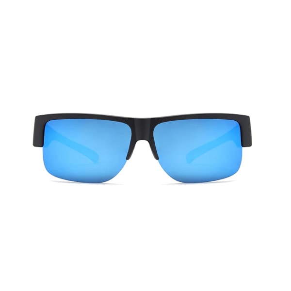 Unisex Halvram Passar Över Glasögon Polariserade Solglasögon Omslutande Glasögon Nya Gray/Gray