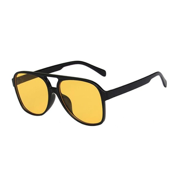 Retro Dubbelbåge UV-skydd Färgade Glas Läsglasögon för Män och Kvinnor +1.0~+6.0 Leopard Brown Lens Plano
