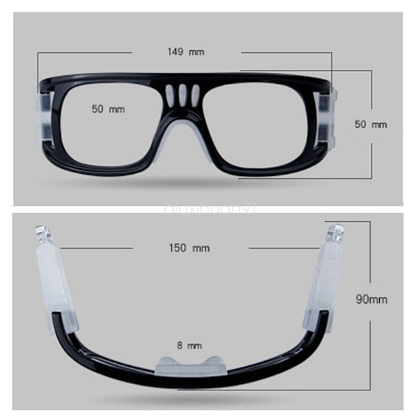 Trendiga Unisex Glasögon för Närsynthet -1.00 till -6.00 Styrka Plastbåge Grey -6.0