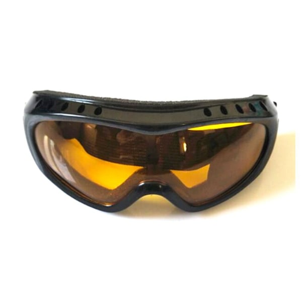 Vindtäta Snowboard Moto Cykel Barn Glasögon Barnskidglasögon black