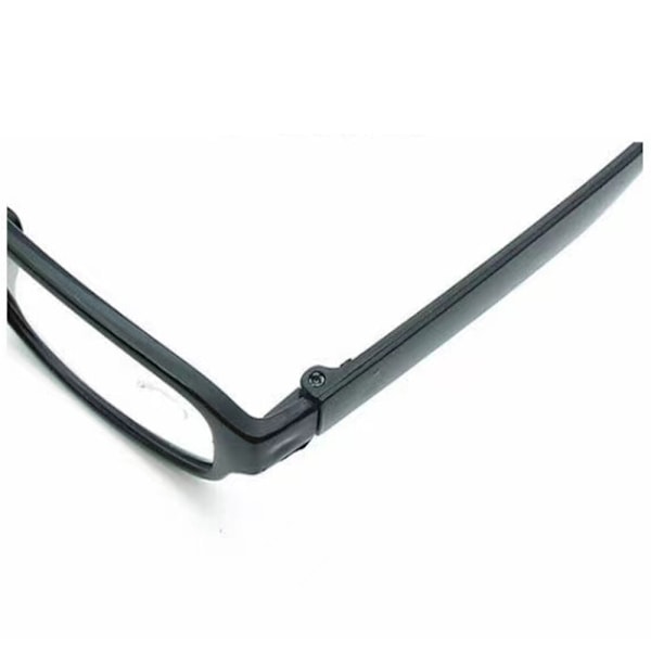 2 st Trendiga Läsglasögon för Män och Kvinnor Plastbågar +4.50 +5.00 +5.50 +6.00 +5.00 strength