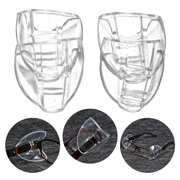 Säkerhet Dammtäta Skyddsglasögon Sidoskydd Skyddar Ögon Glasögon Säkert Skydd 12mm
