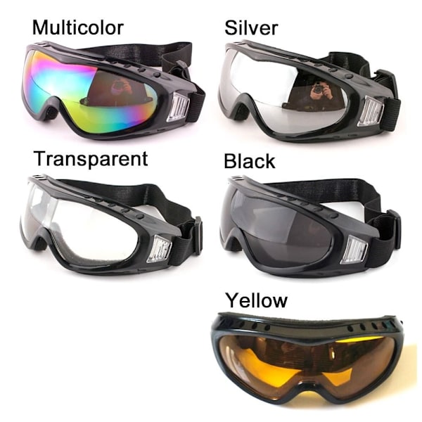 Vindtäta Snowboard Moto Cykel Barn Glasögon Barn Skidglasögon transparent