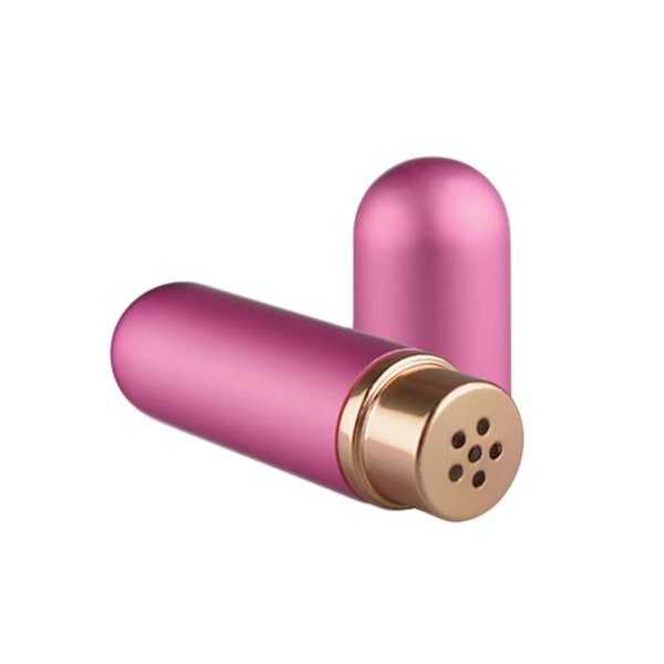 Färgade Aromaterapi Inhalatorer 5ml Tomma Rör För Eterisk Olja Purple