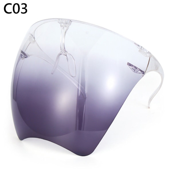 Underhållningsglasögon UV 400 Visir Skyddsglasögon Solglasögon Anti-im Goggles C03