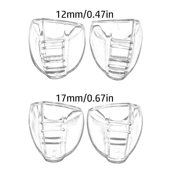 Säkerhet Dammtäta Skyddsglasögon Sidoskydd Skyddar Ögon Glasögon Säkert Skydd 12mm