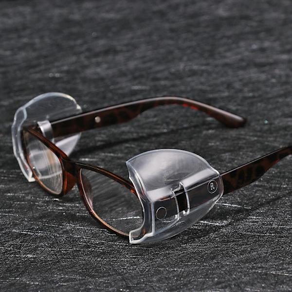 Säkerhet Dammtäta Skyddsglasögon Sidoskydd Skyddar Ögon Glasögon Säkert Skydd 12mm