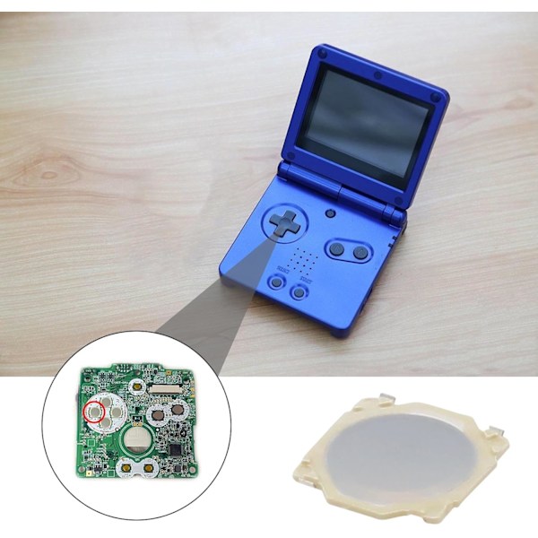 8 st taktila knappar omkopplare moderkort mikro knapp ersättning kompatibel med Game Boy Advance SP spelkonsol tillbehör