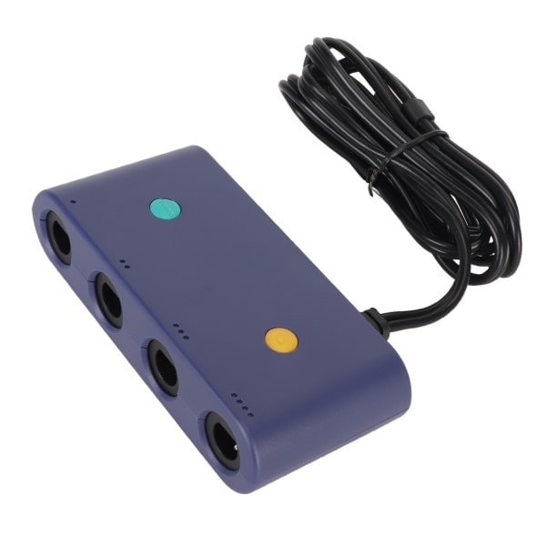 Gamecube-kontrolleradapter, 3-i-1-omvandlare för Wii U, Switch och PC-spel