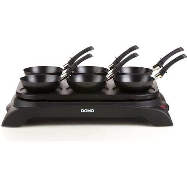 DOMO gourmet sæt - 6 personer - 1000W - DO8710W