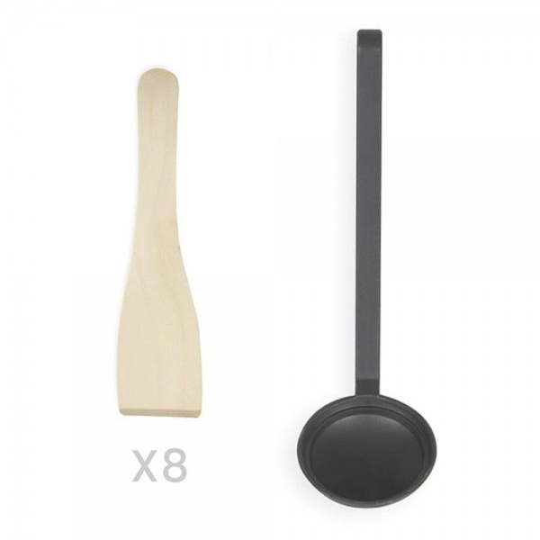 Livoo Crêpière 1500w 12 cm monikäyttöinen crêpe - DOC186G Grå