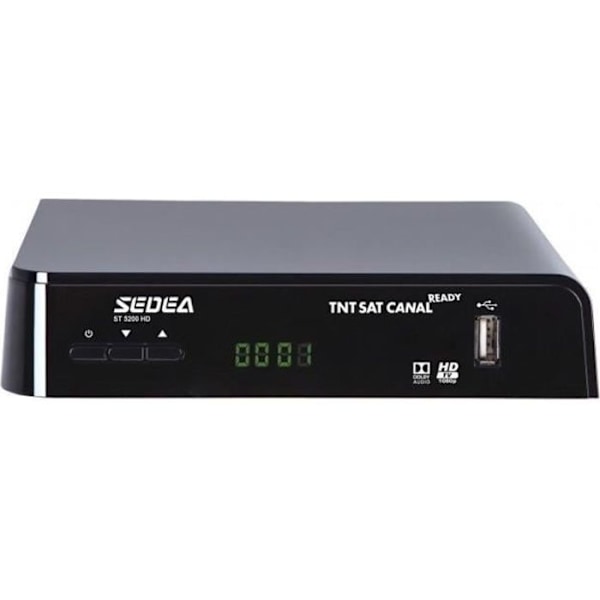 DEKODER TNTSAT SATELLITMODTAGER OPTAGERE MULTIMEDIAAFSPILLER USB HDMI