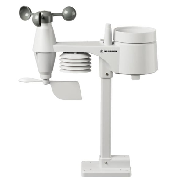 BRESSER 5-i-1 vejrstation - Sort - Multisensorer sort