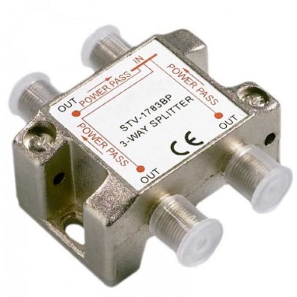 TV-forgrener 3 retninger tilslutning f - 5 til 2400 mhz Itc 5403