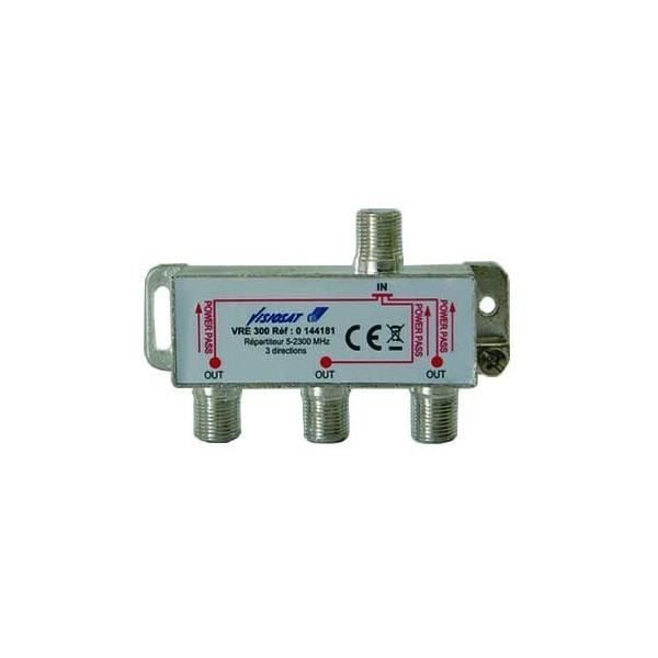 CAHORS VRE 300 ECO 2-vejs splitter 5-2400 MHz