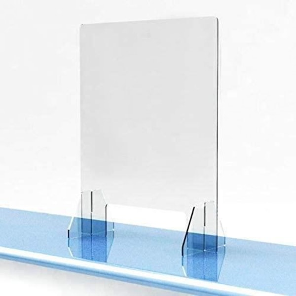 NÄYTTÖLASI Läpinäkyvä PLEXIGLASS Suojaus 35X45CM LASKI Kotiin VASTAANOTIN PUOLI Erotus HYGIAPHONE A01 Shield