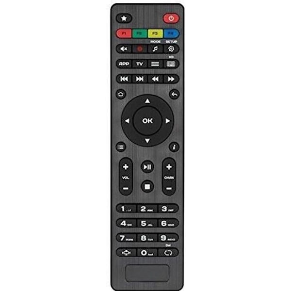 Erstatningsfjernbetjening - MAG - 250 254 W1 260 322 256 W2 410 351 IPTV Box UK - Sort