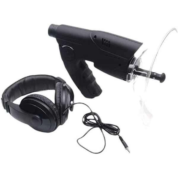 WQF Monocular Parabolic Microphone, Spy Ear Sound Amplifier Bionic Listening Device Generic Telescope Ha303