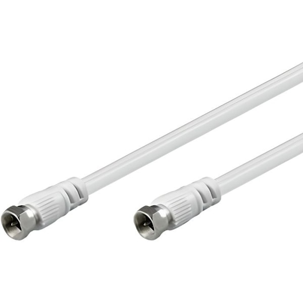 Tv-Sat koaxial satellitantennkabel F-kontakter