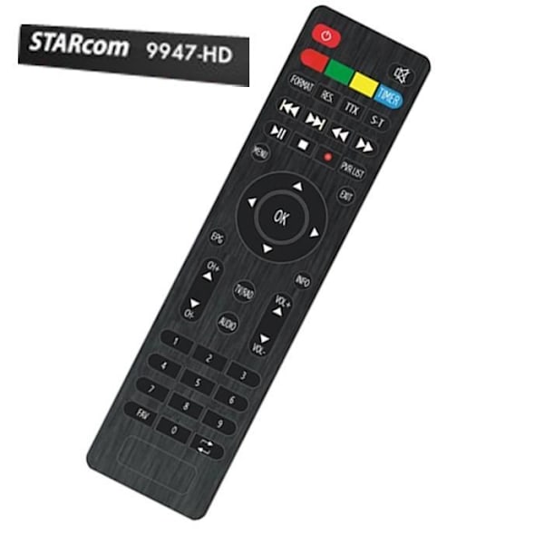 Originalfjärrkontroll till STARcom 9947