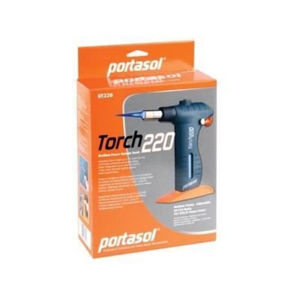VELLEMAN Torch - Portasol Torch220 Gasmtpro - Justerbar Flamme - Ideel til svejsning og industriel vedligeholdelse