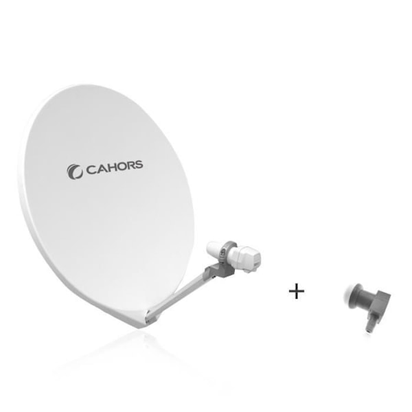 Parabolantenne - CAHORS - SMC 65 UNI - 65 CM - Gain 36,2 dB - Frekvens 10,7-12,75 GHz