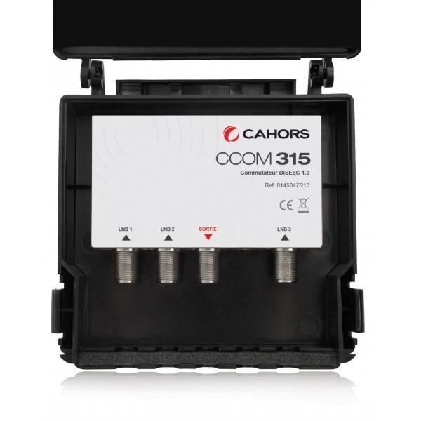 CAHORS CCOM315 DiSEqC switch 3 x SAT indgange