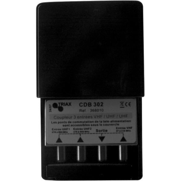 TRIAX CDB 302 Båndkobler 3 VHF UHF UHF Indgange