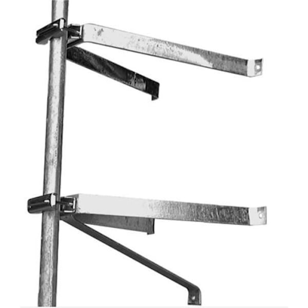 Vægmontering i U - TRIAX - EMG051 - Galvaniseret Stål - 50 cm - Antenne