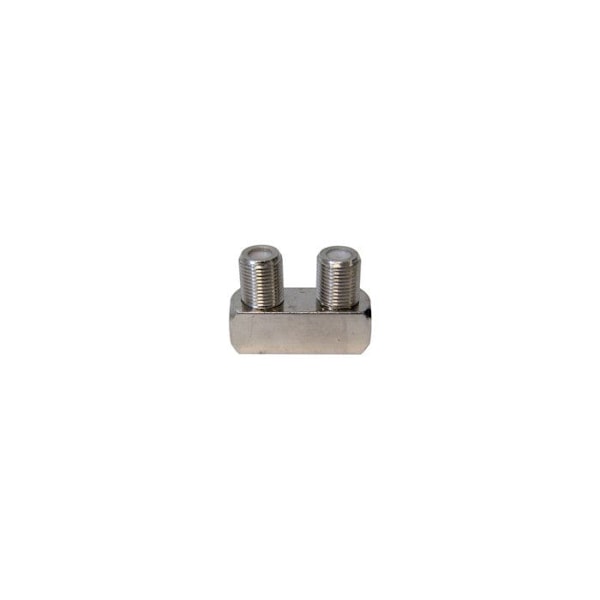 Raccord Fiche F Coudé - HDSAT - 180° - Nainen/Nainen - Metalli - 30x20x10mm