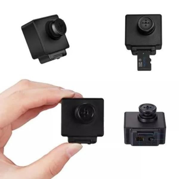 Mini Spy-kamera - Ej specificerad - Full HD 1080p - Fjärrkontroll - Inbyggd mikrofon - 128GB