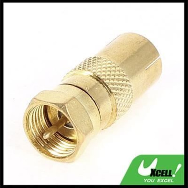 Sourcingmap F hane till hona TV PaL 9,5 mm RF koaxial splitter för FM-antennadapter