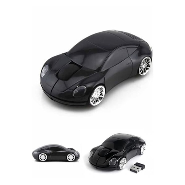 PRO COLOR WIFI VÄDERSTATION UTOMHUSMÄTARE/REGNMÄTARE + Trådlös Porsche-mus SVART