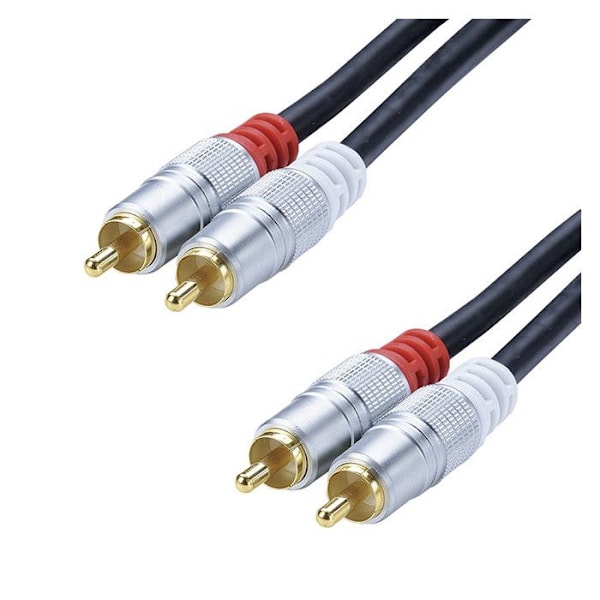 "Kabel audio 2rca m/2rca m längd 1.5m - hemmabio Itc 307103"